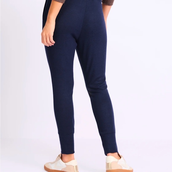 Navy Blue Women's Jogger Pants - Picture 2 of 10